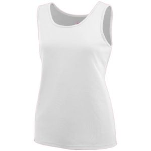 Ladies Training Tank - White